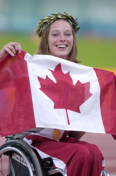 Lisa Franks - Canadian gold medal Paralympian
