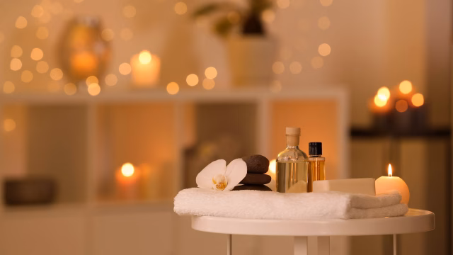 Image showing a treatment room at a wellness retreat